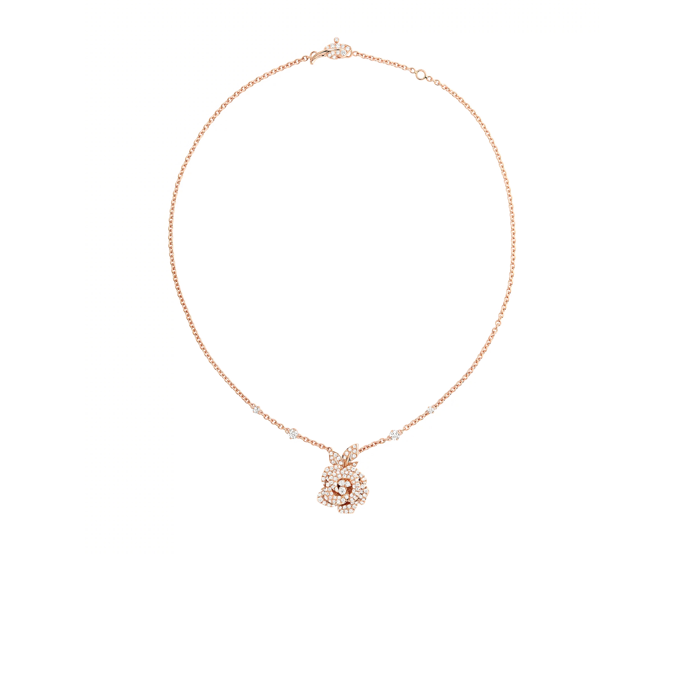 DIOR ROSE DIOR BAGATELLE NECKLACE JBAG94075_0000